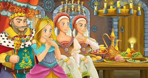 Das Märchen von den drei Kuchen
