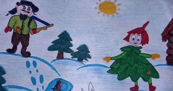 How the Little Fir Tree Saved the Little Bunny